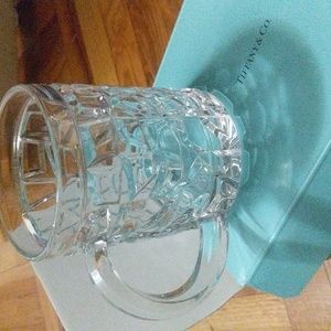 Tiffany rock cut crystal beer mug